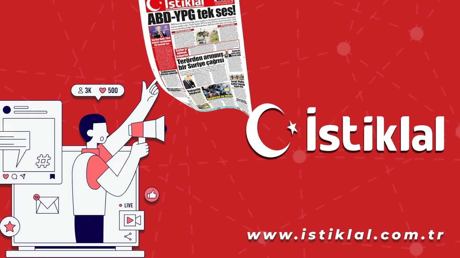 İstiklal Gazetesi - Dijital Haberleşme